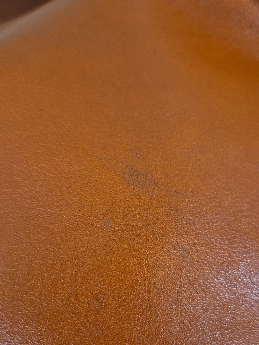 Coach Orange Leather Bleeker Duffle with Tattersall lining - Picture 13 of 16